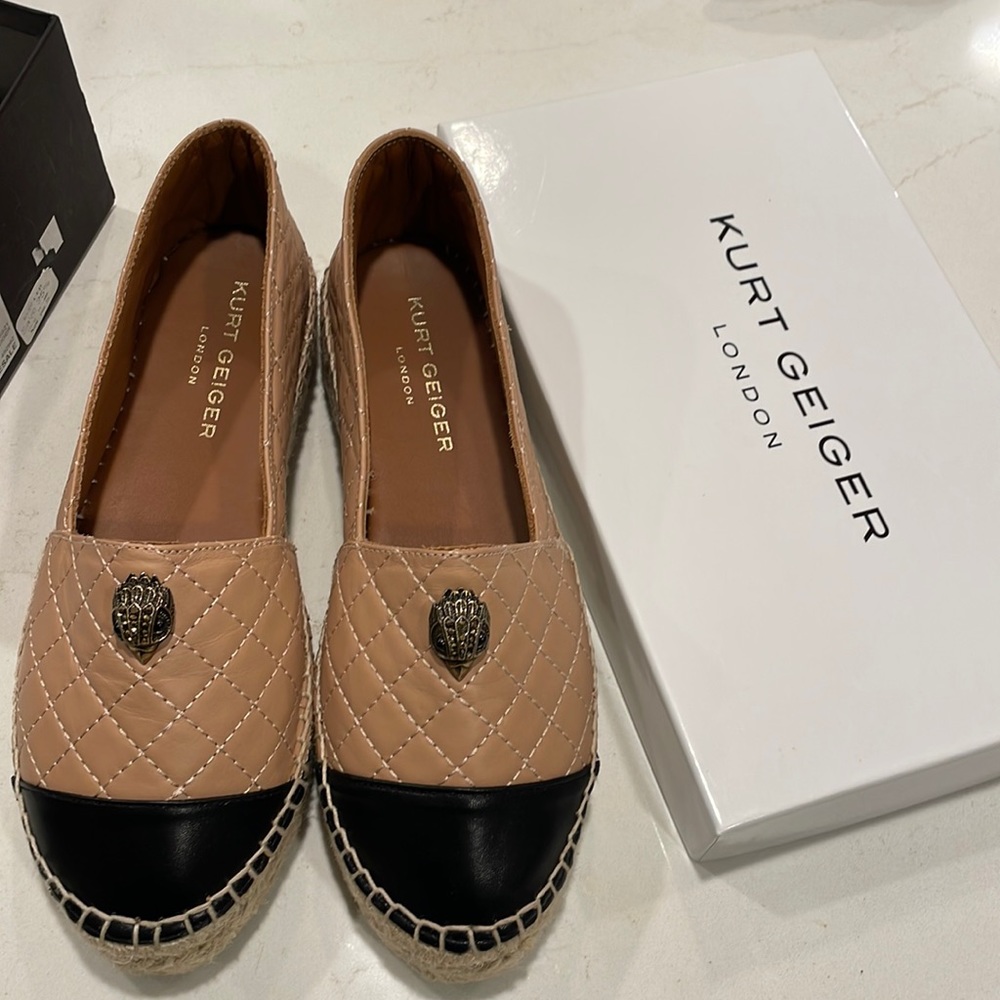 Kurt Geiger London Pink Espadrilles Brand New